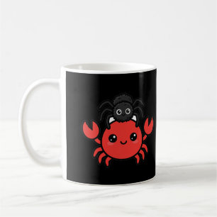 Spider Hat Crab Halloween Coffee Mug