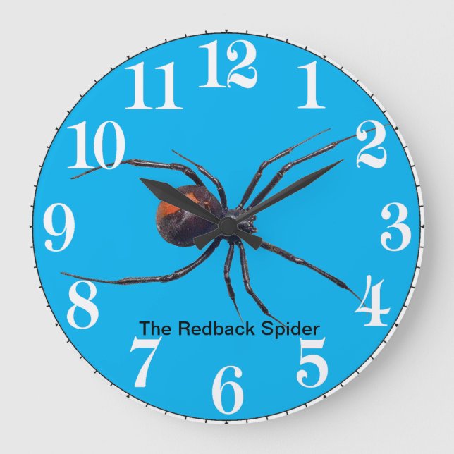 Spider image for Acrylic Wall Clock (Front)