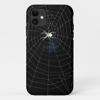 spider in web iPhone 11 case