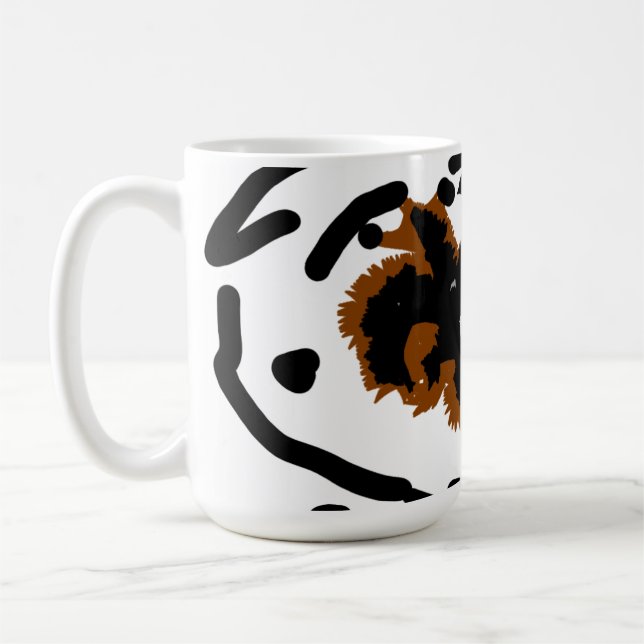 Spider Latte love Coffee Mug (Left)