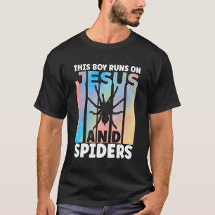Spider Lovers Cute Spider Apparel for Boys T-Shirt