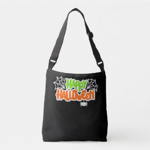 Spider Lovers Happy Halloween Colourful Cute Spide Crossbody Bag