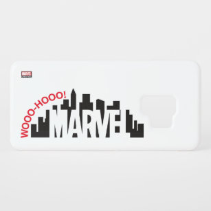 Spider-Man City Skyline Marvel Logo Case-Mate Samsung Galaxy S9 Case
