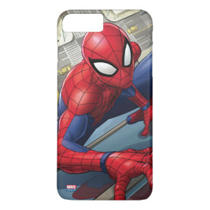 Spider-Man   Climbing Up Building Case-Mate iPhone Case