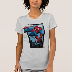 Spider-Man Meanwhile Comic Panel T-Shirt