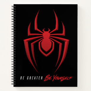 Spider-Man Miles Morales Spider Icon Notebook