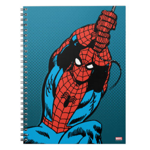 Spider-Man Retro Web Swing Notebook