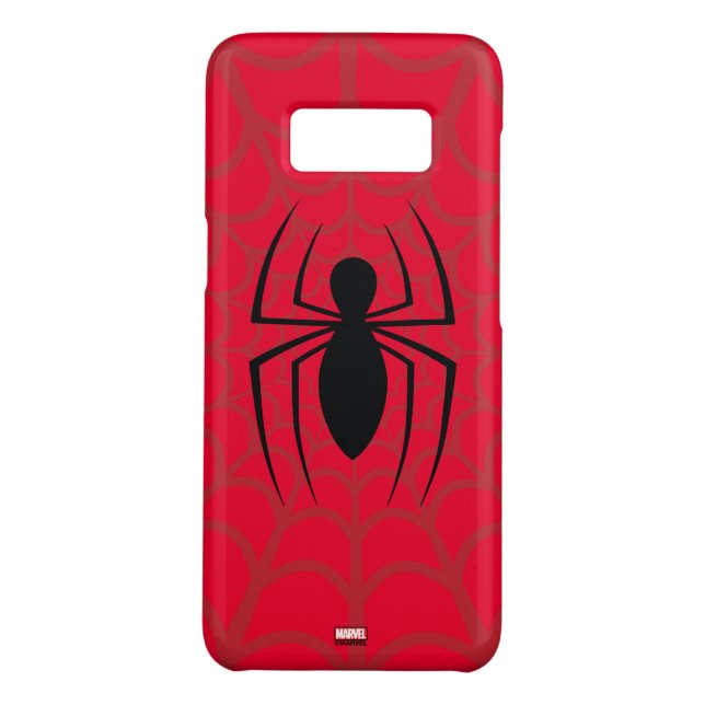 Spider-Man Skinny Spider Logo Case-Mate Samsung Galaxy Case (Back)
