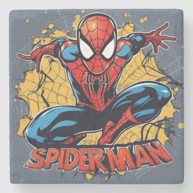Spider-Man  Stone Coaster (Front)