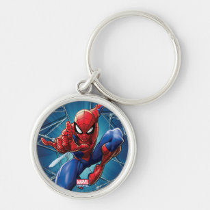 Spider-Man   Web-Shooting Leap Key Ring