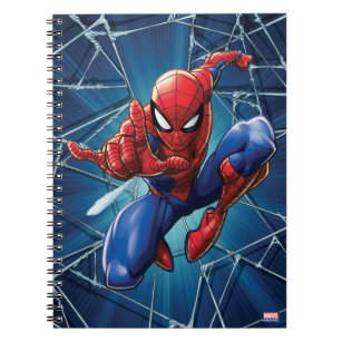 Spider-Man   Web-Shooting Leap Notebook