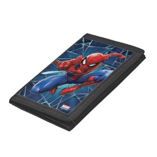 Spider-Man   Web-Shooting Leap Trifold Wallet