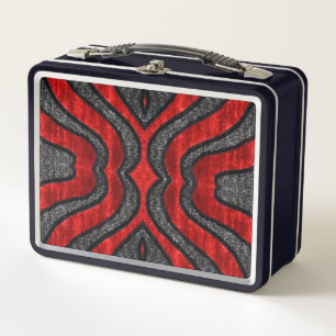 Spider Metal Lunch Box