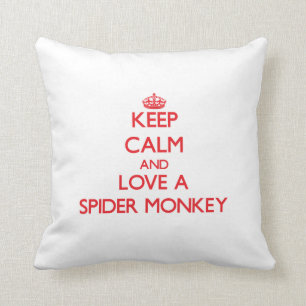 Spider Monkey Cushion
