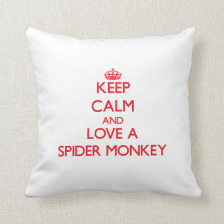 Spider Monkey Cushion