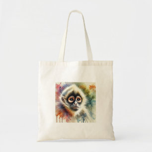 Spider Monkey in the Canopy 030924AREF116 - Waterc Tote Bag