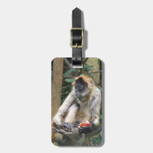 Spider Monkey Luggage Tag
