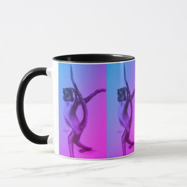 Spider Monkey Mug (Left)