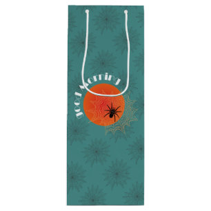 Spider on the net gift bag