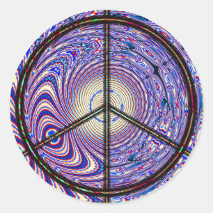 Spider Peace Sign sticker