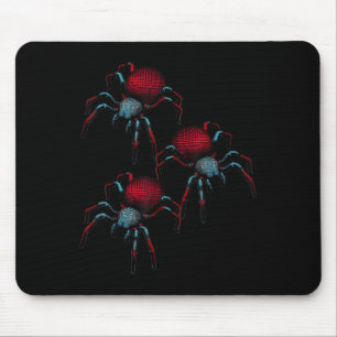 Spider Phobia Spider 3d Woman Women Man Child Girl Mouse Pad