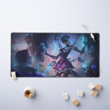 Spider Queen Gaming Desk Mat | Dark Magic Desk Mat