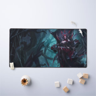 Spider Queen Gaming Desk Mat Dark Magic Desk Mat