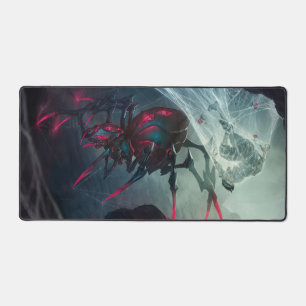 Spider Queen Gaming Desk Mat Dark Magic Desk Mat