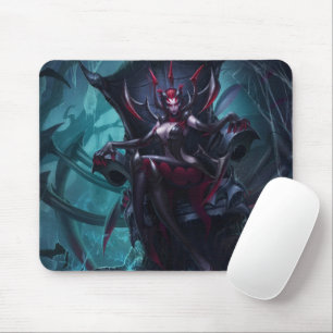 Spider Queen Gaming Mousepad Gothic Theme Design