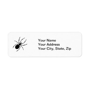 Spider Return Address Label