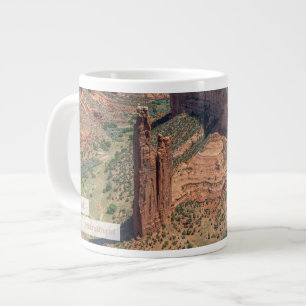 Spider Rock at Canyon de Chelly Psalm 8:9 KJV Large Coffee Mug