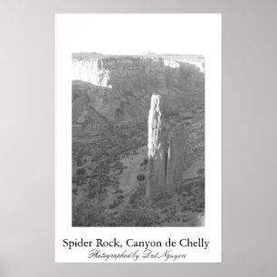 Spider Rock, Canyon de Chelly Poster