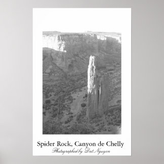Spider Rock, Canyon de Chelly Poster