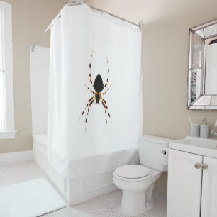Spider sccn shower curtain