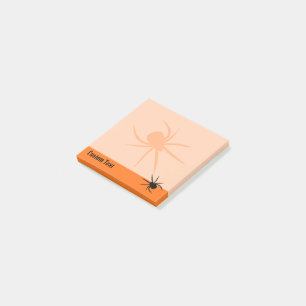 Spider Silhouette Post-it Notes