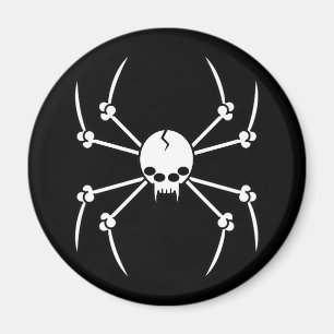 Spider Skull Magnet