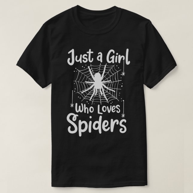 Spider Spider Lover 1 T-Shirt (Design Front)