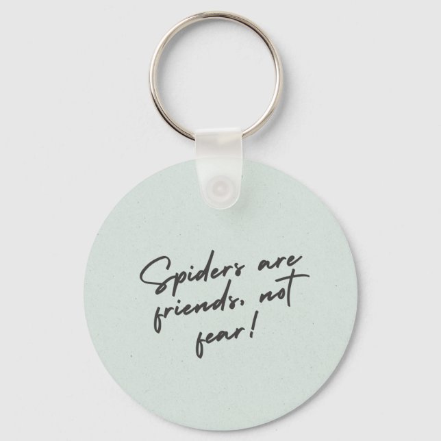 Spider Spirit – Bold Nature-Inspired Design Watch Key Ring (Front)