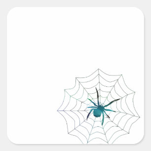 Spider Square Sticker