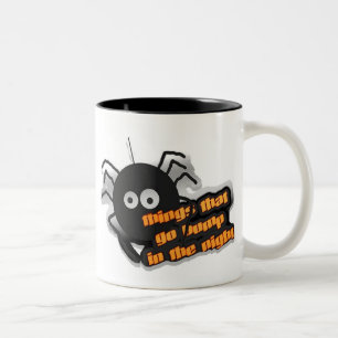 Spider Things that go Bump Two-Tone Coffee Mug