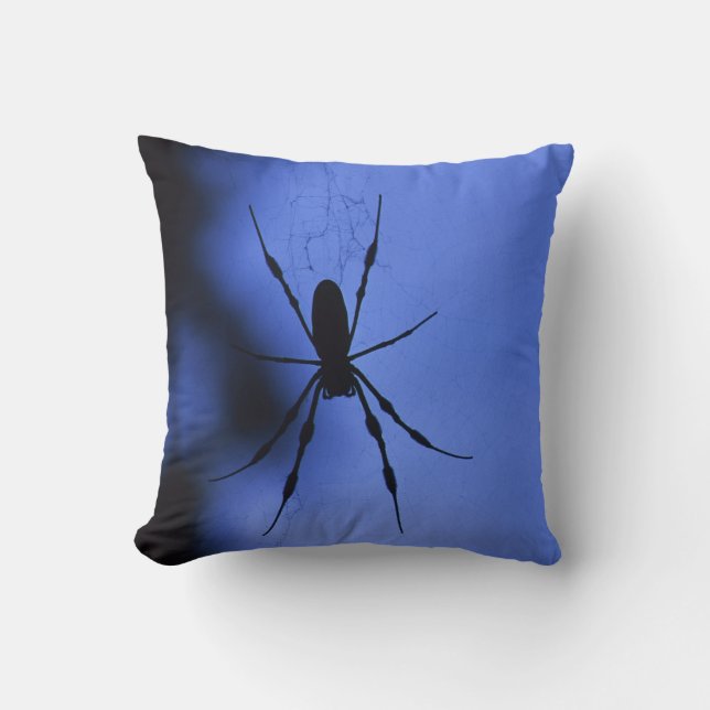 Spider Throw Pillow (Front)