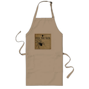 Spider Tonic Water Halloween Apron