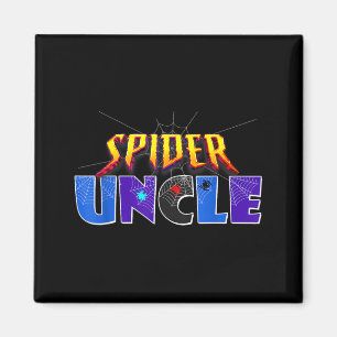 Spider Uncle Design Fathers Day Matching Family Magnet