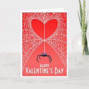 Spider Valentine's Day Card