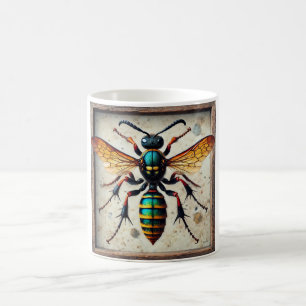 Spider Wasp 260824IREF244 - Watercolor Coffee Mug