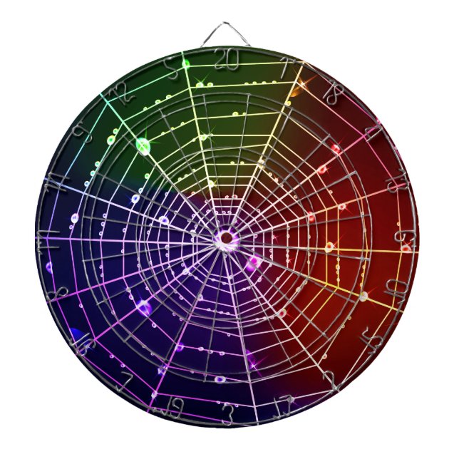 Spider Web 1 Dart Board Options (Front)