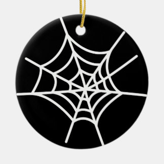 Spider Web Ceramic Tree Decoration
