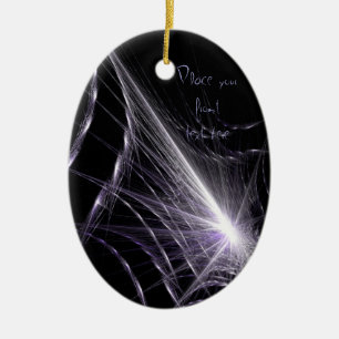 Spider Web Ceramic Tree Decoration