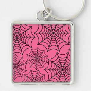 Spider Web Key Ring