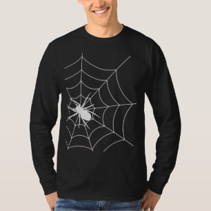 Spider Web Pregnancy Announcement Halloween T-Shirt